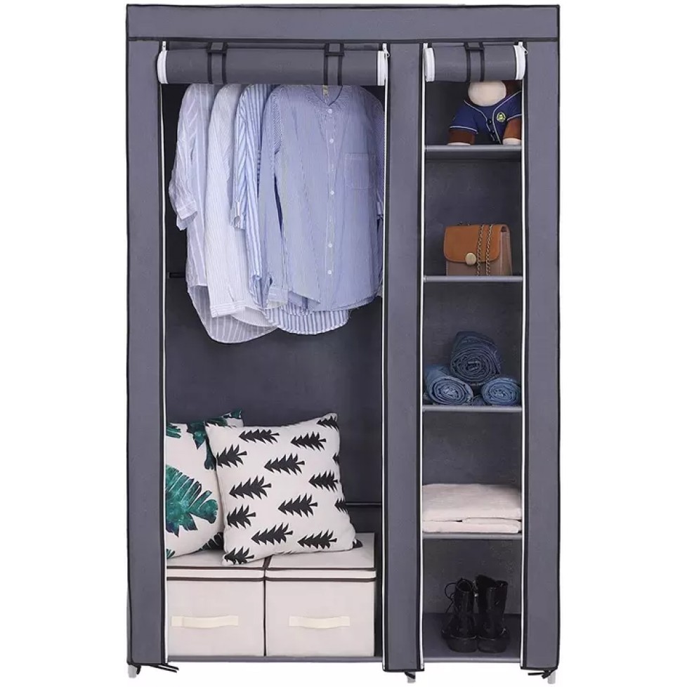 Stoere kledingkast » Robuust, Industrieel & houtlook